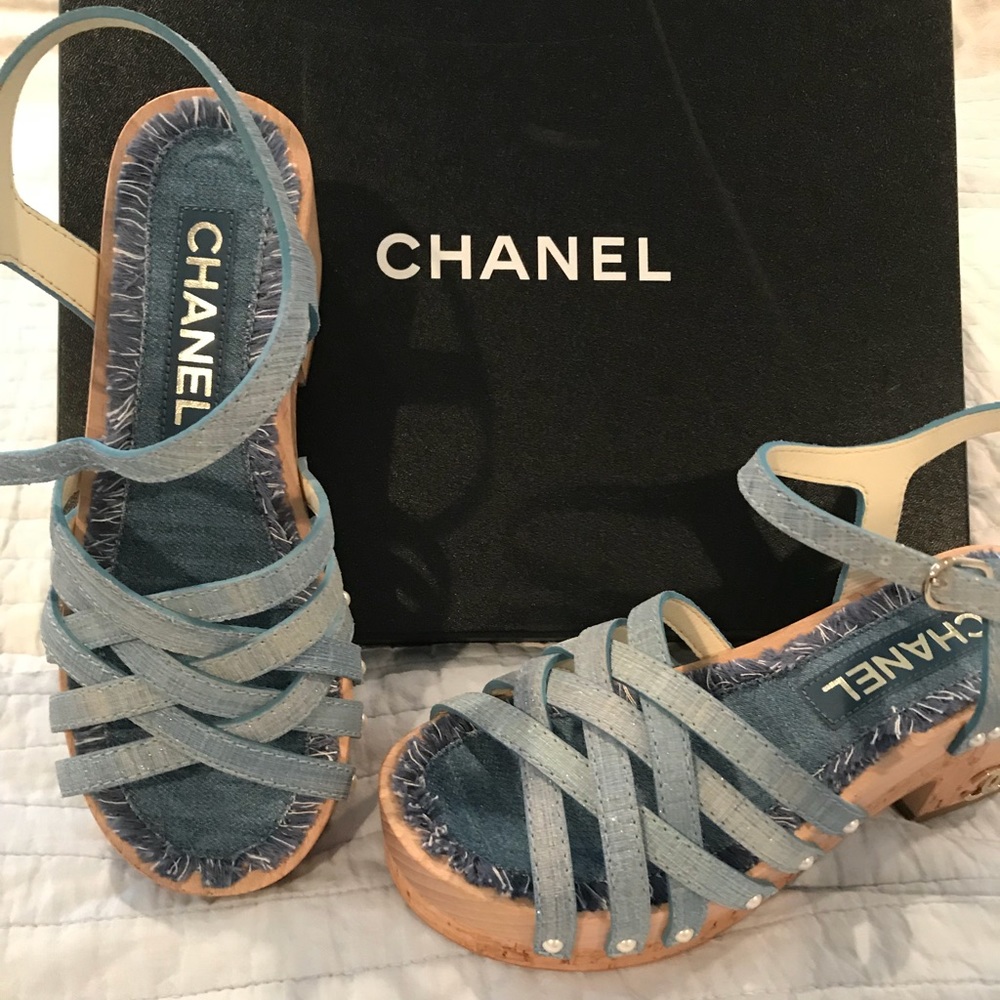 SOLD Chanel Sandles  GORGEOUS!!!! SOLD